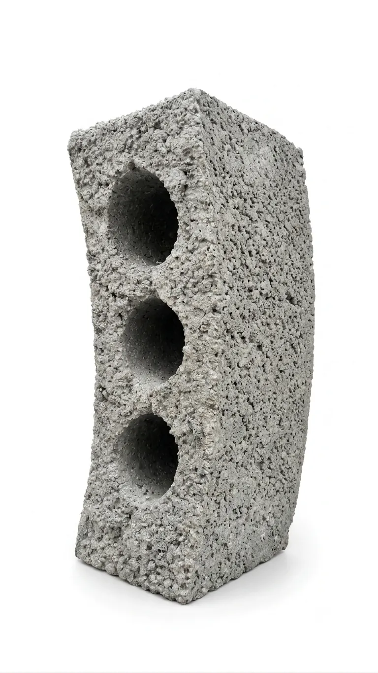 6inch Round Block Grey
